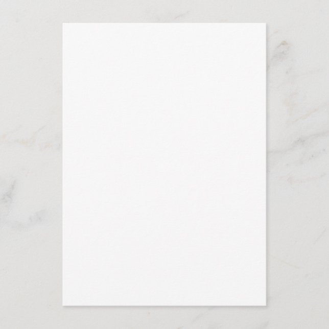 4.5" x 6.25" Flat Menu Card (Front)