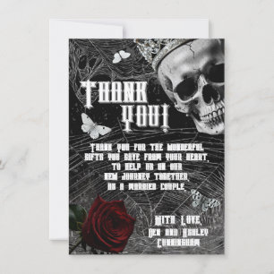 4.5x6.25 Thank You Card Haunting Adeline Zade Mead