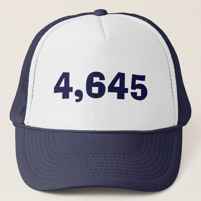 4,645 trucker hat (Front)