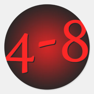 4-8 Sticker