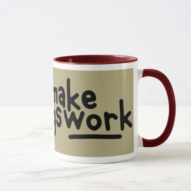 4 A.M. starter upper. Mug (Right)