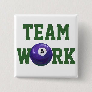 4 Ball 15 Cm Square Badge