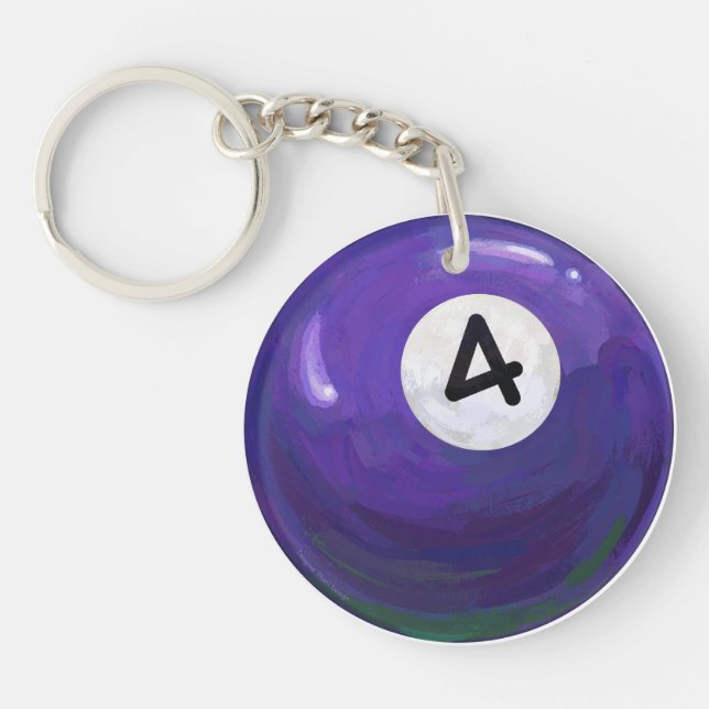 4 Ball Key Ring (Front)