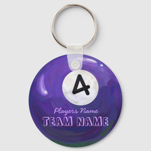 4 Ball Key Ring (Front)
