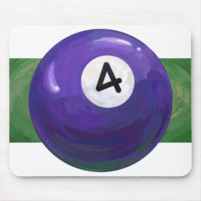 4 Ball Mouse Mat (Front)