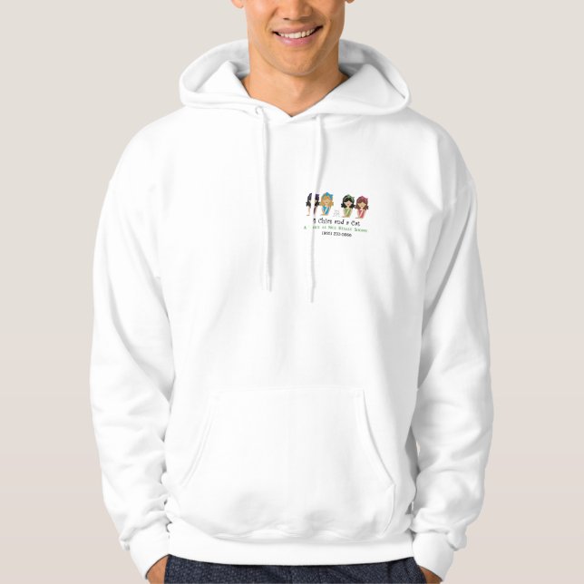 4 Chics and a Cat Hoodie (Front)
