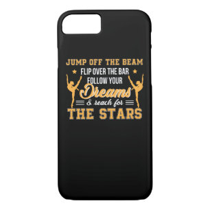 4 CL041217 Gymnastic - Jump Off Beam Follow Your D iPhone 8/7 Case