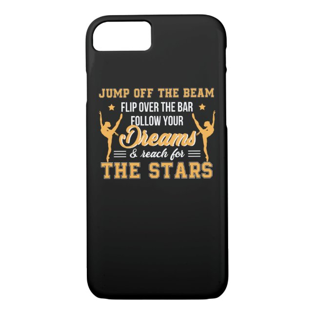 4 CL041217 Gymnastic - Jump Off Beam Follow Your D Case-Mate iPhone Case (Back)
