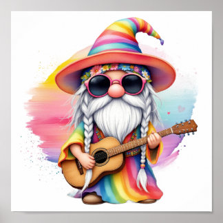 #4 Cool Gnome  Poster