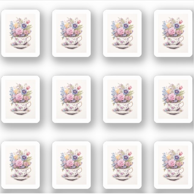 4 Cup of Flowers (Front)