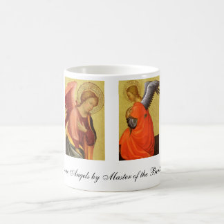 4 different Renaissance Angels Portrait Paintings Coffee Mug