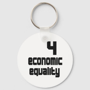 4 Economic Equality Keychain