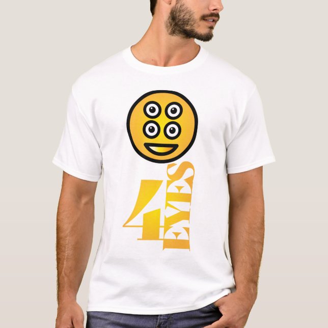 4 EYES ICON BY MASANSER PIXELAT T-Shirt (Front)