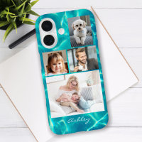 4 Family or Friends Photos, Script Name on Water