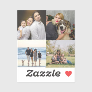 4 Family Photo Collage Custom