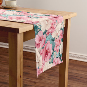 #4 Floral pattern Short Table Runner