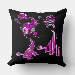 4 friendly witches4 friendly witches flown at nigh cushion