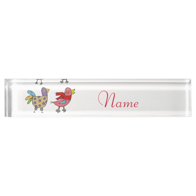 4 Funny Birds Thunder_Cove Nameplate (Front)