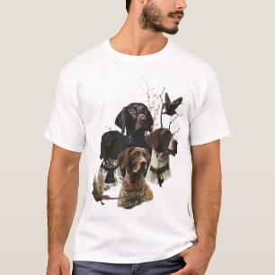 4 German Shorthaired Pointer Colours  T-Shirt