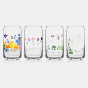 4 glass set