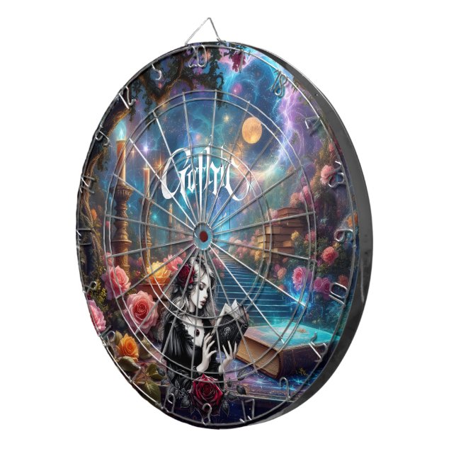 #4 Gothic Fun  Dartboard (Front Right)