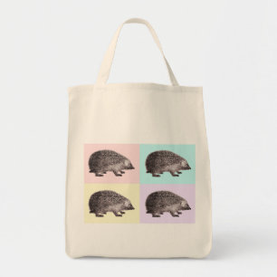 4 Hedgehogs Shopping Bag