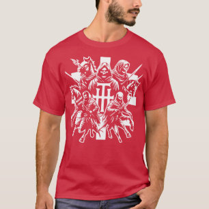 4 horsemen of apocalypse T-Shirt
