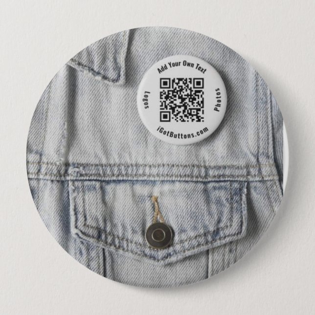 4 Inch Round Buttom Custom 10 Cm Round Badge (Front)