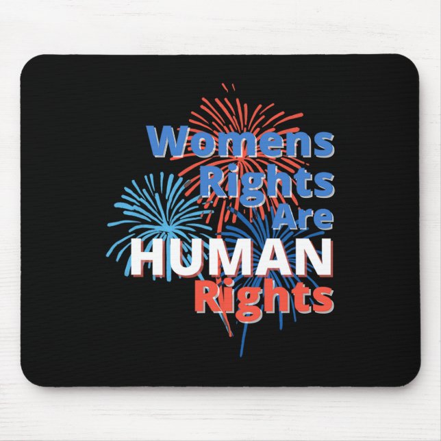 4 Independence Day Pro Choice Womens Rights  Mouse Mat (Front)