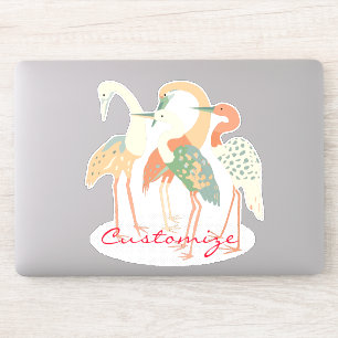 4 Japanese Cranes Thunder_Cove