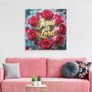 #4 Jesus is Lord Canvas Print