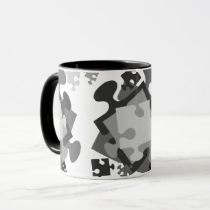 4 Jigsaw Pieces Mug
