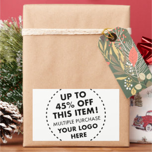 4 Large Custom Stickers 45% OFF Bulk Buy Discount