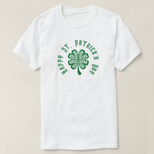 4 Leaf Clover – Happy St. Patrick's Day T-Shirt