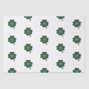 4 Leaf Clover Irish Shamrock Tissue Paper
