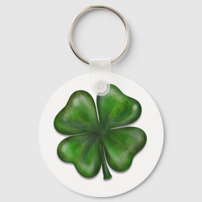 4 leaf clover key ring (Front)