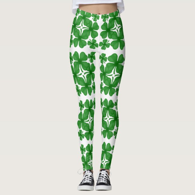 4 leaf clover leggings (Front)