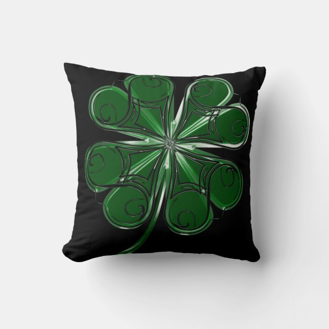 4 Leaf Luck Cushion (Front)