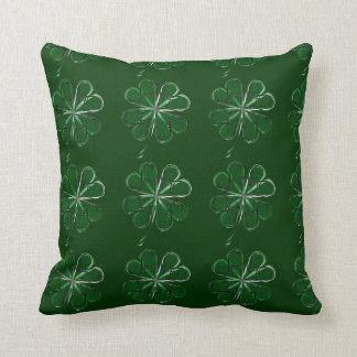 4 Leaf Luck Cushion
