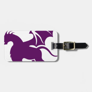 4 legged dragon luggage tag