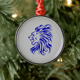 4.lion the king of jungle,gifts for lion lovers metal tree decoration