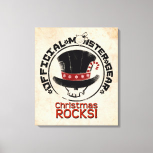 4 Little Monsters - Andy Holiday Canvas Print