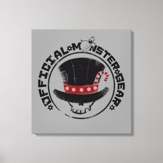 4 Little Monsters - Andy Holiday Logo Canvas Print (Front)