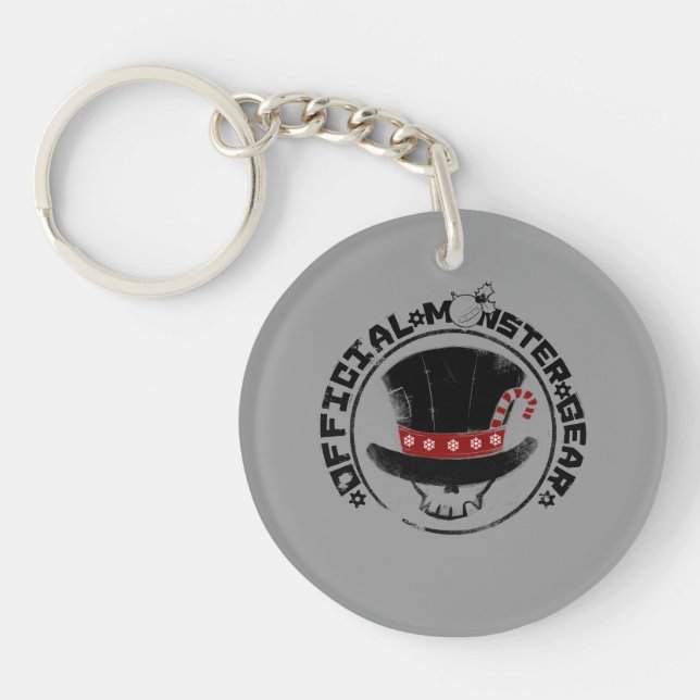 4 Little Monsters - Andy Holiday Logo Key Ring (Front)