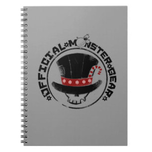 4 Little Monsters - Andy Holiday Logo Notebook