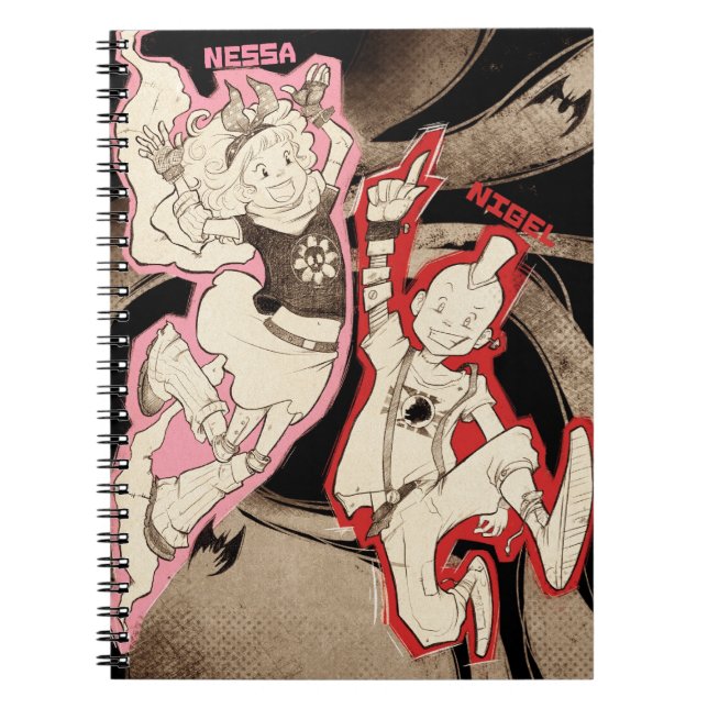 4 Little Monsters - Group Notebook (Front)