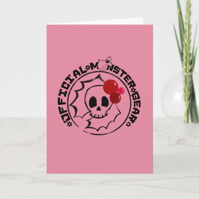 4 Little Monsters - Nessa Holiday Logo (Front)