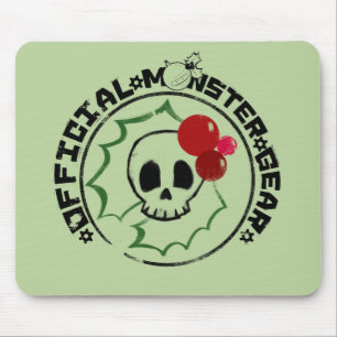 4 Little Monsters - Nessa Holiday Logo 2 Mouse Mat