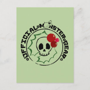 4 Little Monsters - Nessa Holiday Logo 2 Postcard