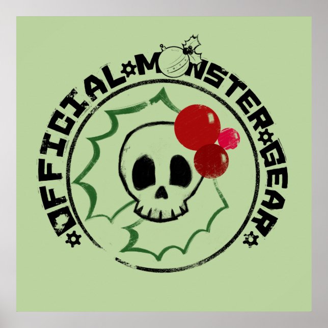 4 Little Monsters - Nessa Holiday Logo 2 Poster (Front)